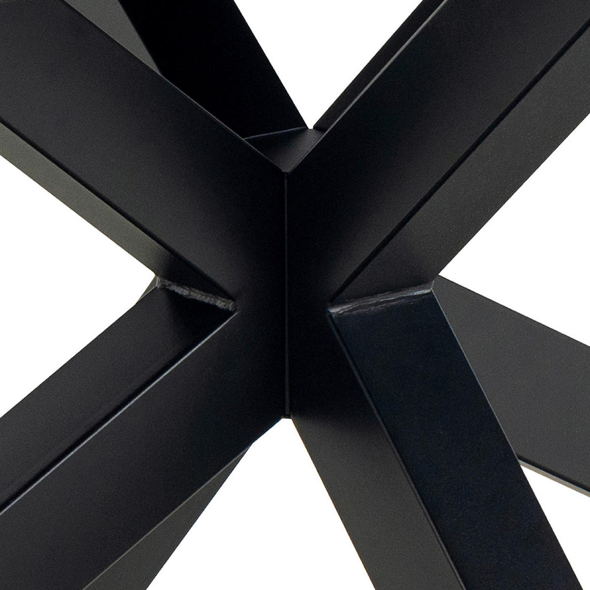 ESSTISCH Schwarz rechteckig  ausziehbar  - Schwarz, Design, Keramik/Metall (200-240/100/75,5cm) - MID.YOU
