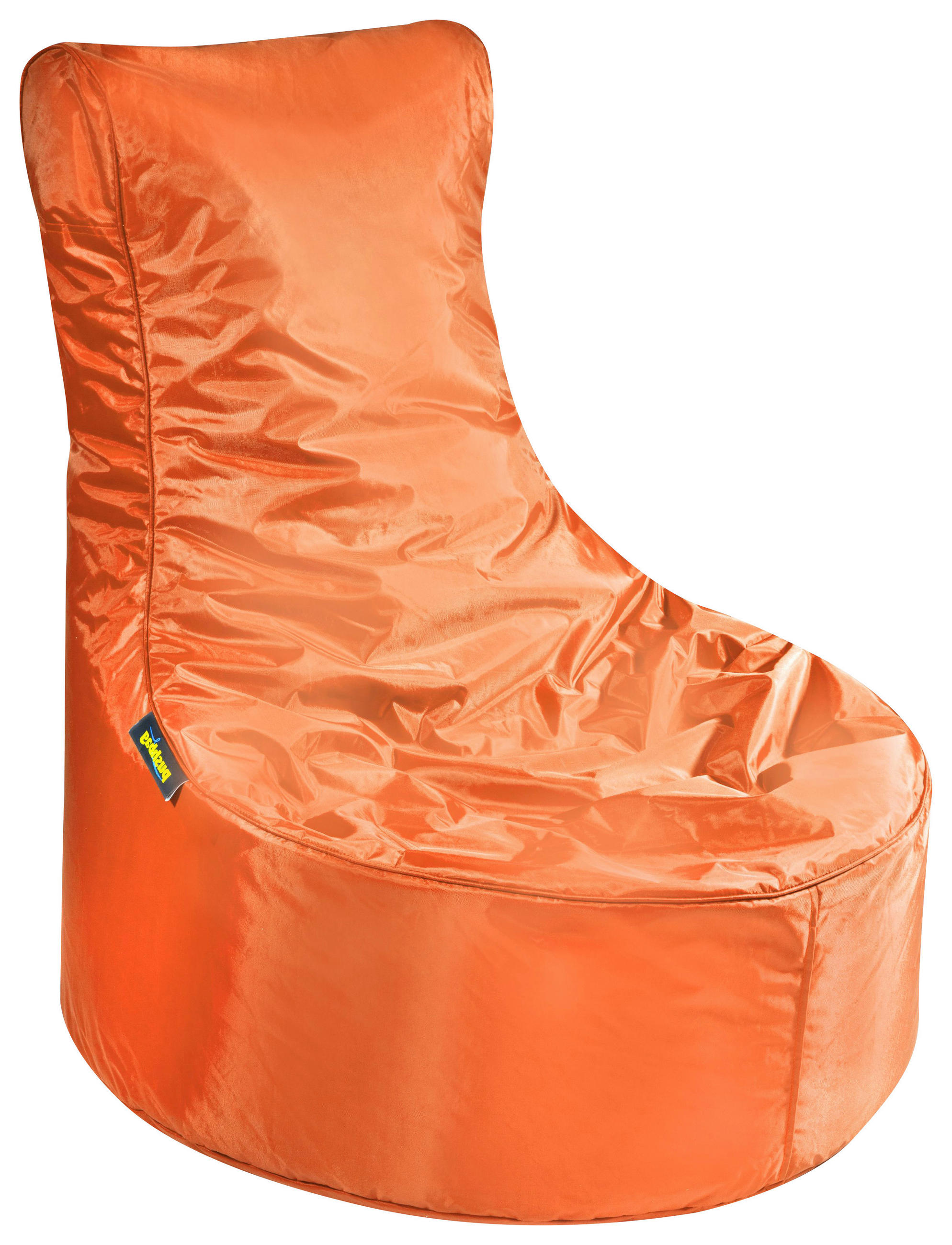 SITZSACK Uni - Orange, Basics, Kunststoff (70/90/80cm) - MID.YOU