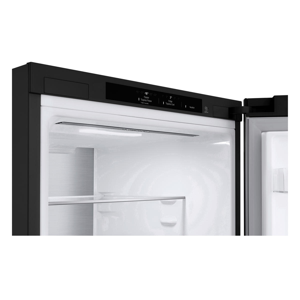 KÜHL-GEFRIER-KOMBINATION GBV7280BEV  - Schwarz, Basics, Metall (59,5/203/67,5cm) - LG