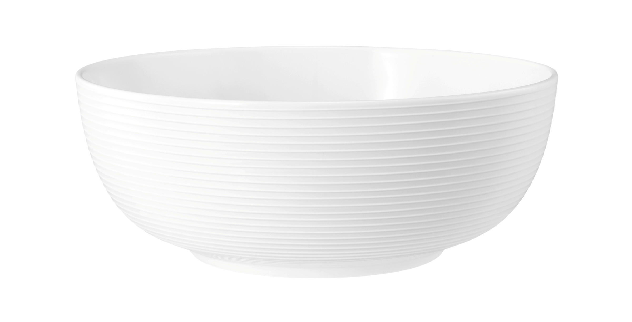 SCHÜSSEL Beat   - Weiß, Basics, Keramik (21/21/12cm) - Seltmann Weiden