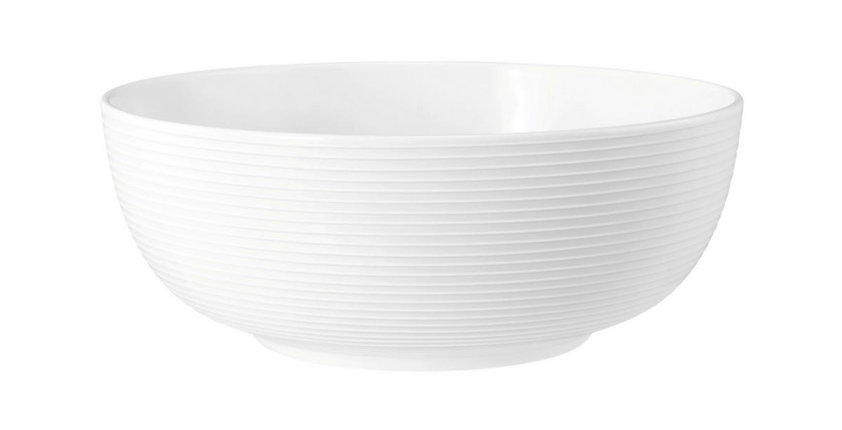 SCHÜSSEL Beat   - Weiß, Basics, Keramik (21/21/12cm) - Seltmann Weiden