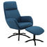 RELAXAČNÍ KŘESLO S TABURETEM, kov, textil, petrolej - petrolej/černá, Moderní, kov/textil (70/106/80cm) - Carryhome RELAXAČNÍ KŘESLO S TABURETEM, kov, textil, petrolej - petrolej/černá, Moderní, kov/textil (70/106/80cm) - Carryhome