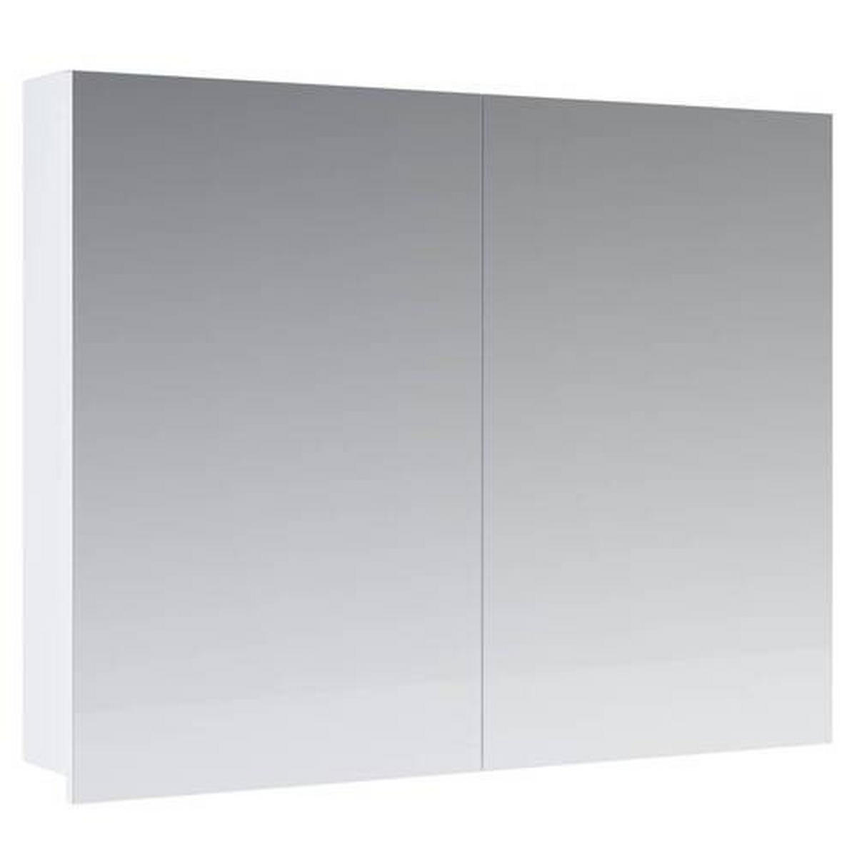 SPEGELSKÅP  - vit, Modern, trämaterial (60/59,4/12cm) - MID.YOU