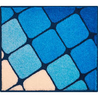 BIDET-VORLEGER Blau 50/60 cm  - Blau, Basics, Kunststoff/Textil (50/60cm) - Grund
