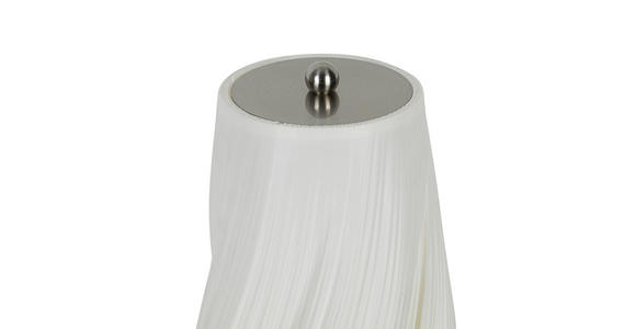 LED-STEHLEUCHTE Skulpture 17,5/100 cm   - Schwarz/Weiß, Design, Kunststoff/Metall (17,5/100cm) - Dieter Knoll