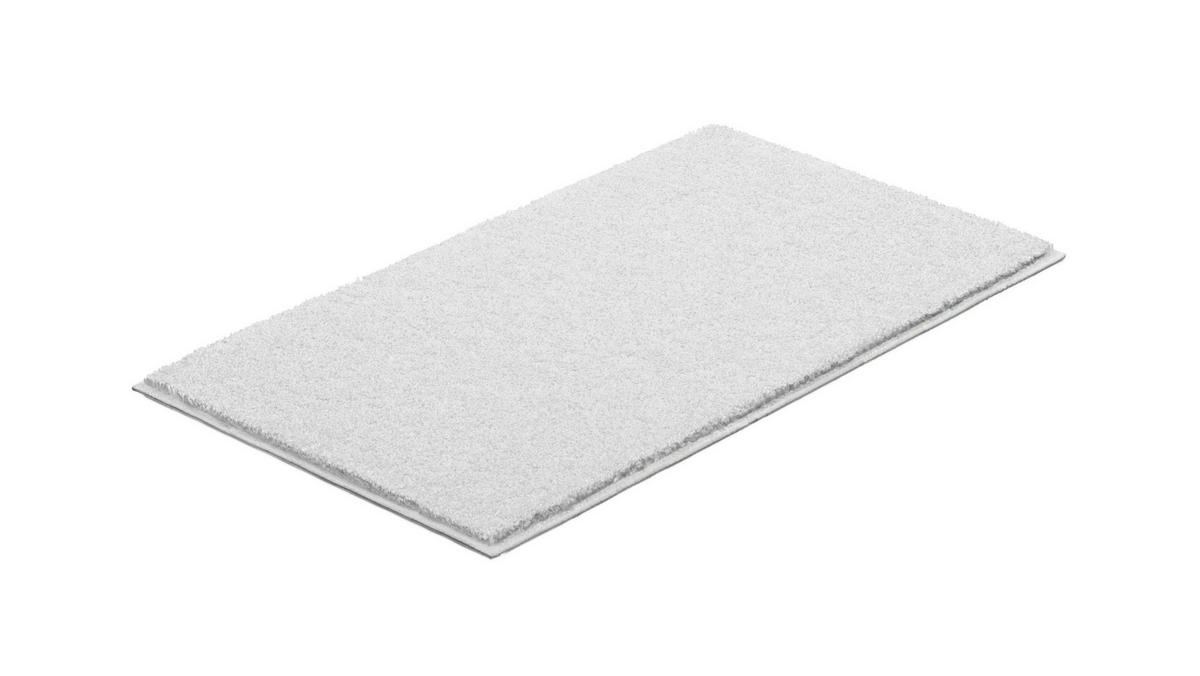 BADEMATTE Weiß 65/115 cm  - Weiß, Basics, Kunststoff/Textil (65/115cm) - Grund