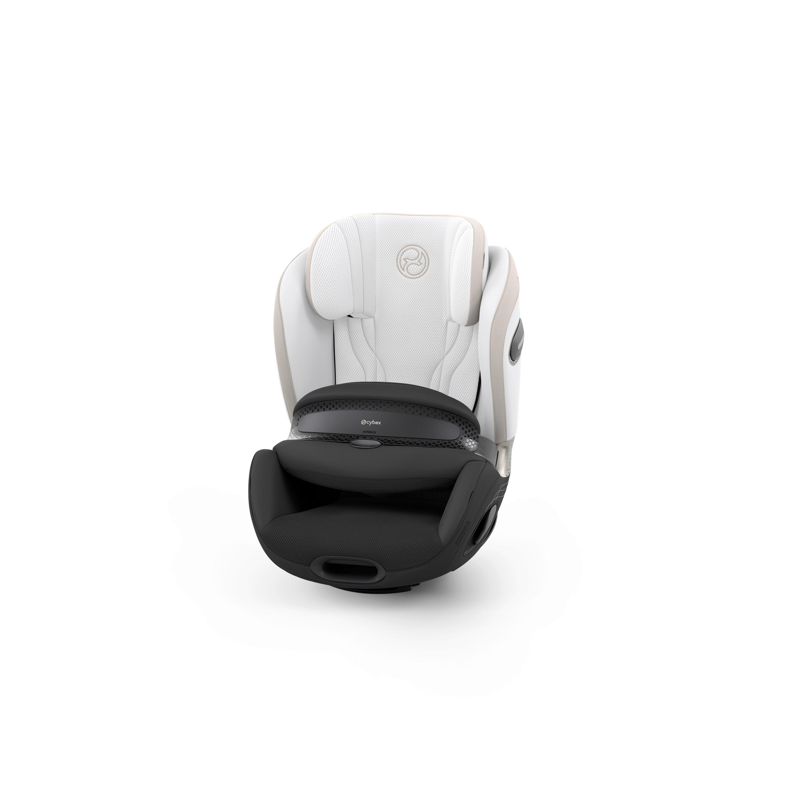 KINDERAUTOSITZ Anoris S Style Off White  - Weiß, Basics, Kunststoff/Textil (49/45/58cm) - cybex PLATINUM