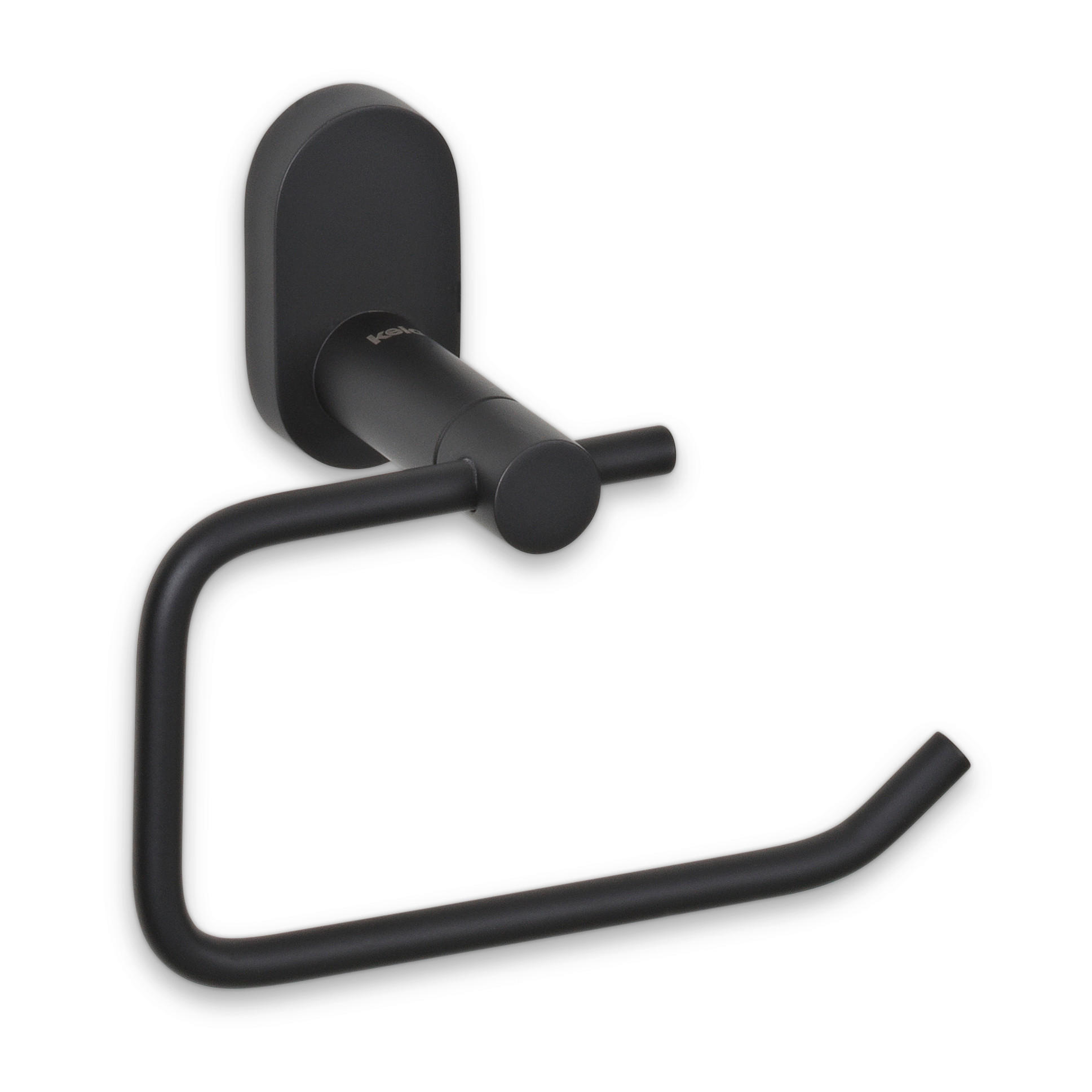 TOILETTENPAPIERHALTER  in Metall Alessio  - Schwarz, KONVENTIONELL, Metall (14,5/7,5/12,5cm) - Kela