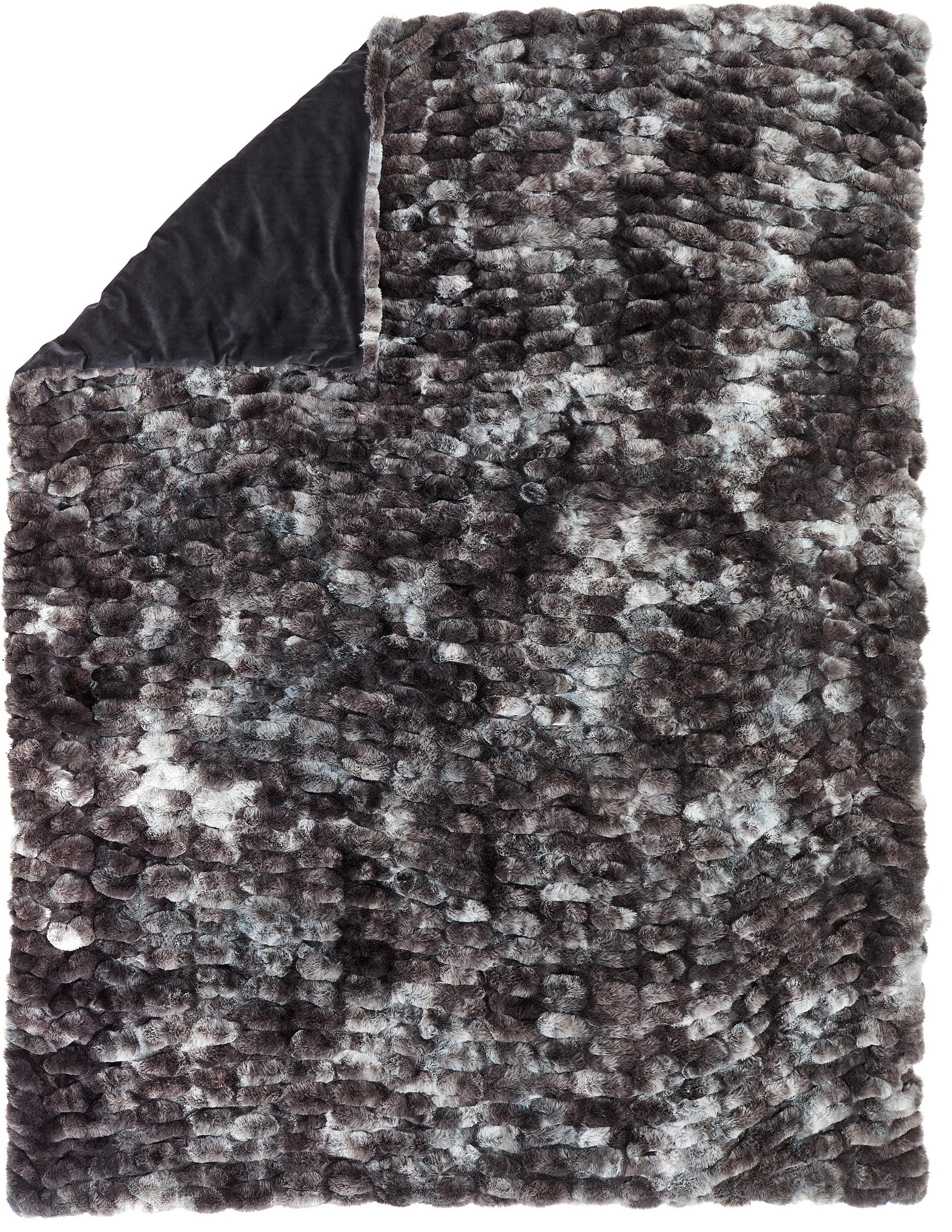DEKA KRZNENA 150/200 cm  BENGAL  - antracit, Basics, tekstil (150/200cm) - Novel