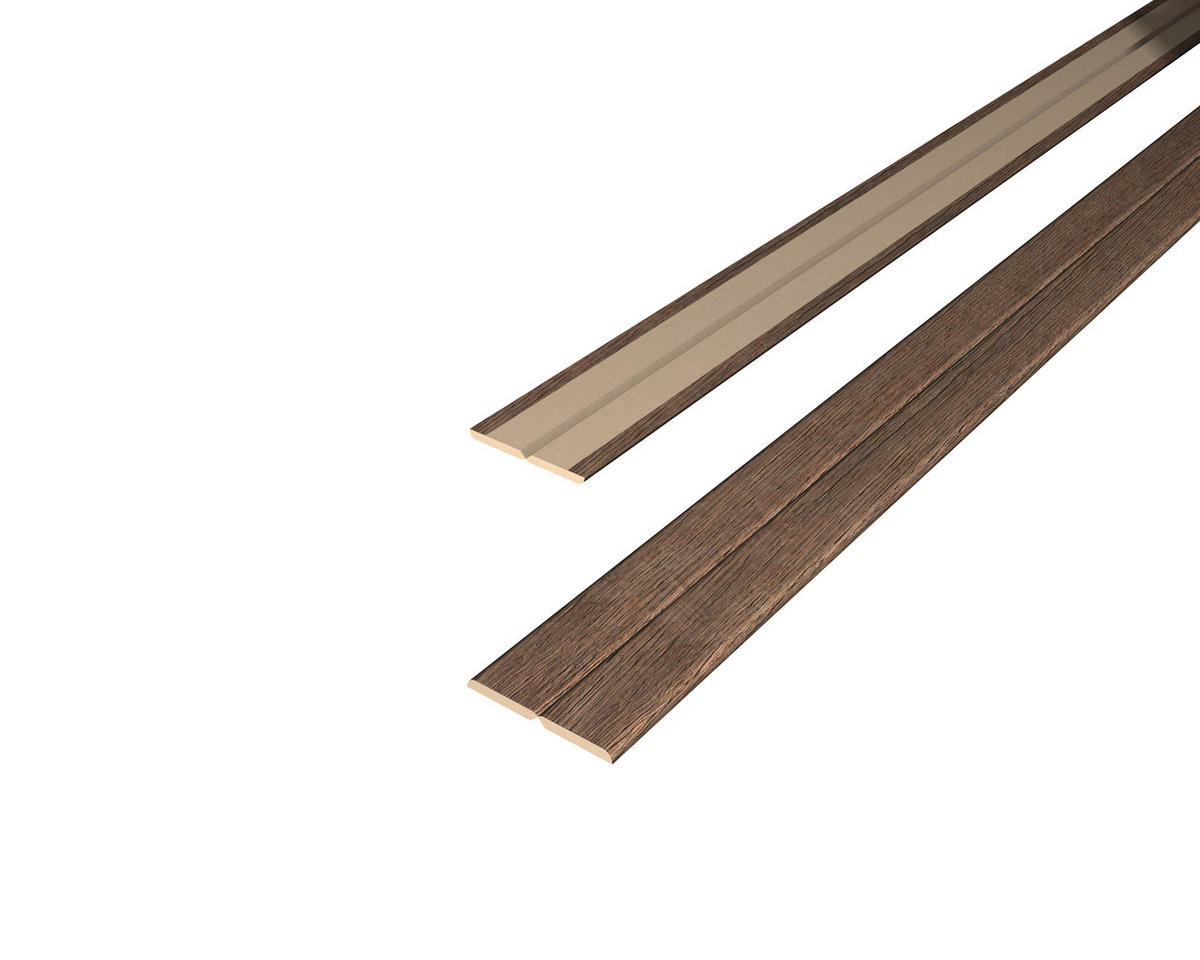 Faltleiste Eiche  - Eichefarben, Basics, Naturmaterialien (240/2.2/2.2cm) - Egger Holzwerkstoffe