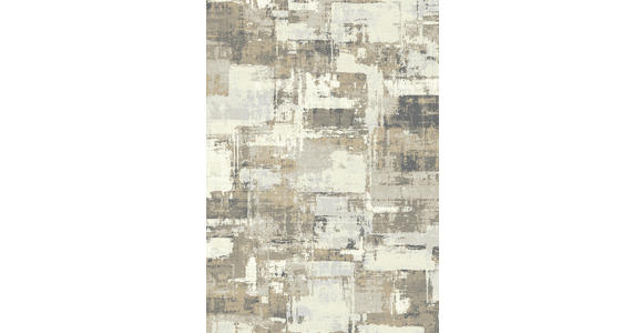 WEBTEPPICH 135/200 cm Tierra Hellgrau, Beige  - Beige/Hellgrau, Design, Textil (135/200cm) - Novel