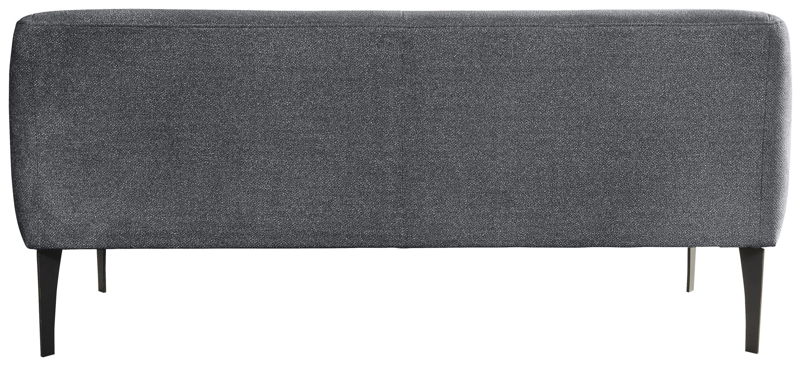 SITZBANK 197/85/72 cm Webstoff Blau Metall  - Blau/Schwarz, KONVENTIONELL, Textil/Metall (197/85/72cm) - Moderano