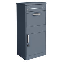 PAKETBOX  - Anthrazit, KONVENTIONELL, Metall (37/50/112cm)