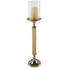 WINDLICHT - Goldfarben, LIFESTYLE, Glas/Metall (13/60cm) WINDLICHT - Goldfarben, LIFESTYLE, Glas/Metall (13/60cm)