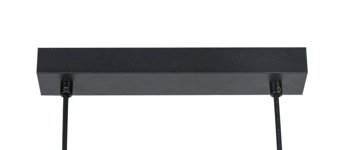 LUSTER    90/30/120 cm    - crna, Konvencionalno, staklo/metal (90/30/120cm) - Dieter Knoll