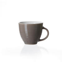 ESPRESSOTASSE Suomi 80 ml  - Taupe/Weiss, Basics, Keramik (6/8cm) - Ritzenhoff Breker
