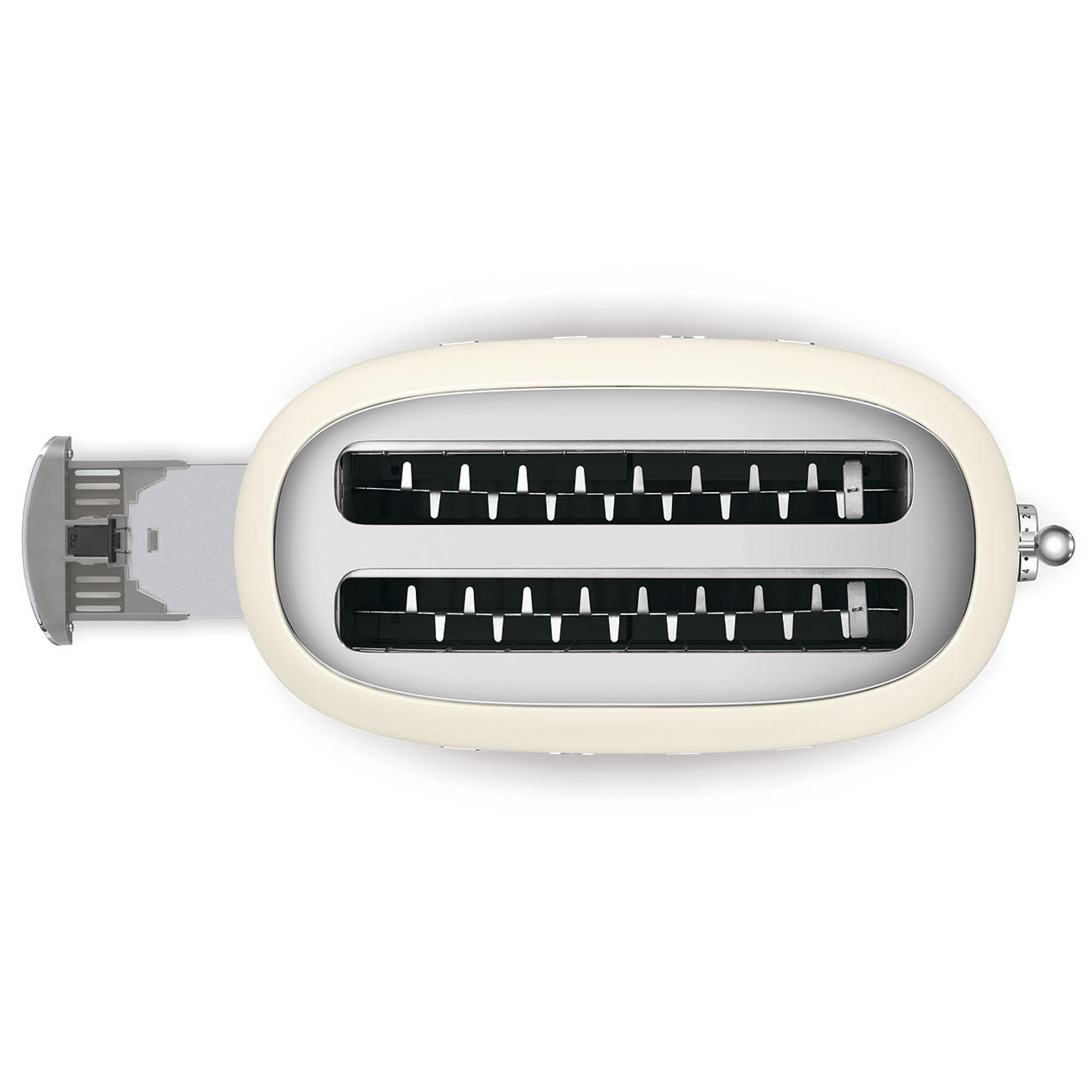 TOASTER  - Creme, Basics, Metall (41/21,5/20,8cm) - SMEG