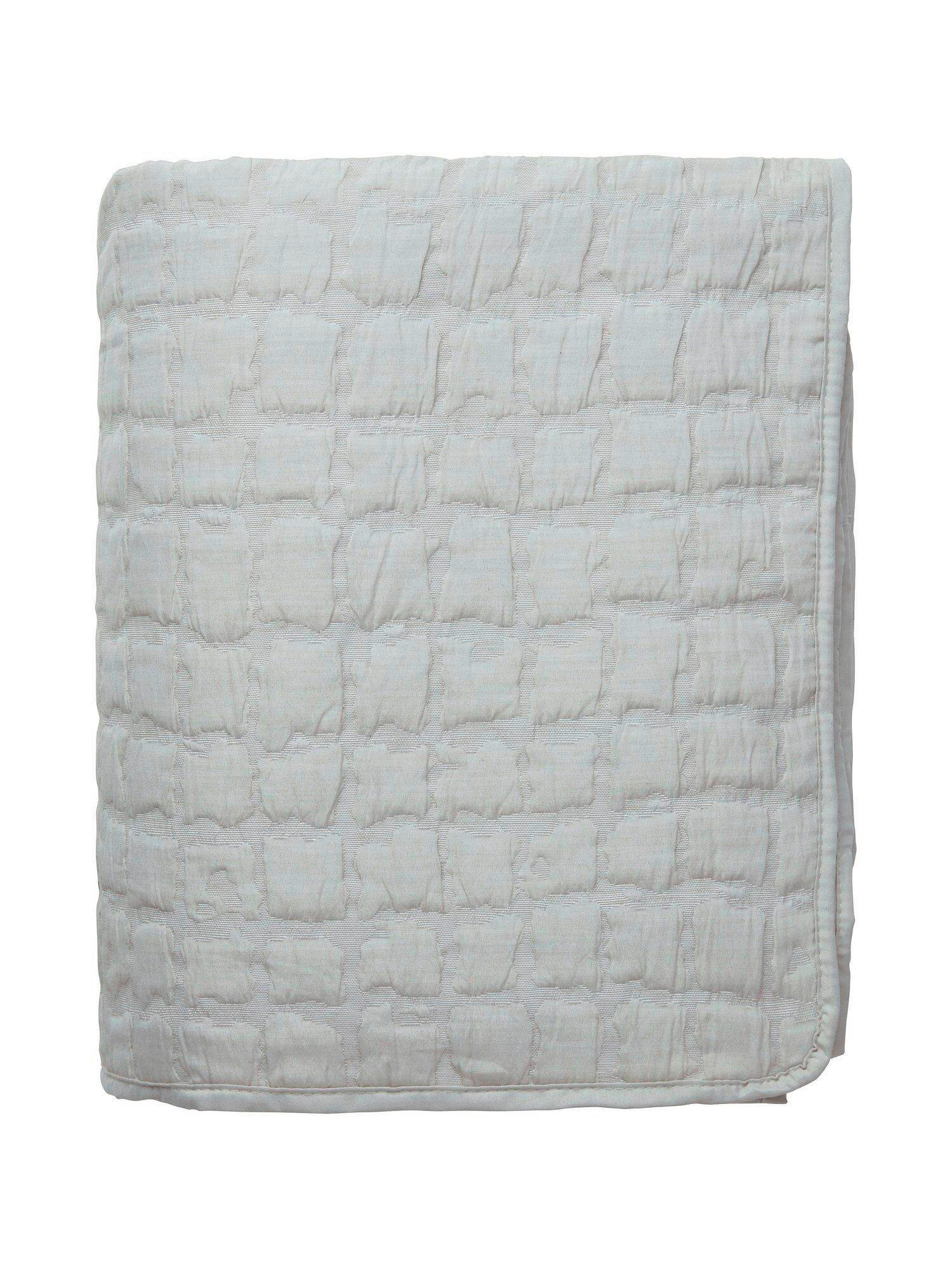 PŘEHOZ NA POSTEL, bavlna, 260/180 cm - šedá, Basics, textil (260/180cm) - Svanefors