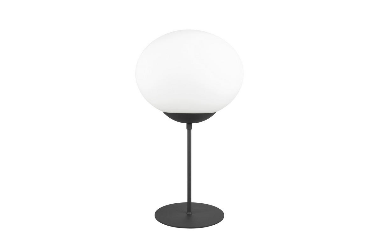 TISCHLEUCHTE - Weiss/Schwarz, Basics, Glas/Metall (30/52cm) - Trio Leuchten