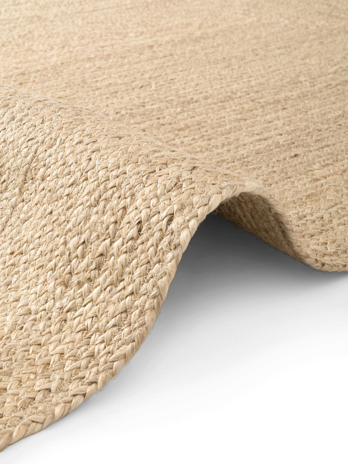 JUTETEPPICH 80/150 cm Sharmila Creme  - Creme, Basics, Textil (80/150cm)