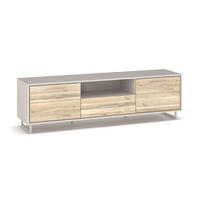 LOWBOARD 185/53/45 cm  - Kaschmir/Eiche Bianco, Design, Holz/Holzwerkstoff (185/53/45cm) - Livetastic