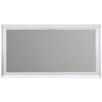 OGLEDALO ZIDNO  94/50/2 cm     - srebrne boje, Design, staklo/drvni materijal (94/50/2cm) - Carryhome