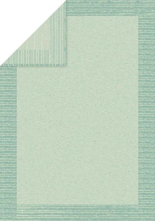 PLAID 140/200 cm  - Türkis, Natur, Textil (140/200cm) - Bio:Vio