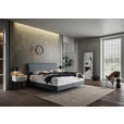 BOXSPRINGBETT 160/200 cm,  in Grau, Topper, Matratzen, H2 + H2 = mittel  - Schwarz/Grau, Design, Kunststoff/Textil (160/200cm) - Dieter Knoll
