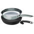 PFANNENSET 2-teilig - Schwarz/Alufarben, LIFESTYLE, Metall (44,5/13/26,5cm) - Fissler PFANNENSET 2-teilig - Schwarz/Alufarben, LIFESTYLE, Metall (44,5/13/26,5cm) - Fissler