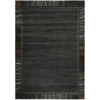 WOLLTEPPICH 200/250 cm Grau, Schwarz  - Schwarz/Grau, Basics, Textil (200/250cm) - Novel