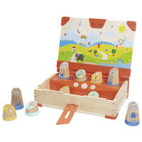 KINDERSPIELSET  - Multicolor, Basics, Holz/Kunststoff (19,50/8/25,50cm) - Eichhorn