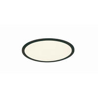 LED-DECKENLEUCHTE 45/4,2 cm  - Schwarz/Weiß, Design, Kunststoff/Metall (45/4,2cm) - Trio Leuchten