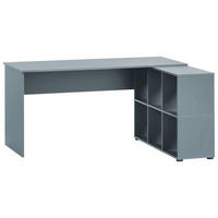 SCHREIBTISCH  in Blau  - Blau, MODERN, Holzwerkstoff (150/73,6/121,6cm) - MID.YOU
