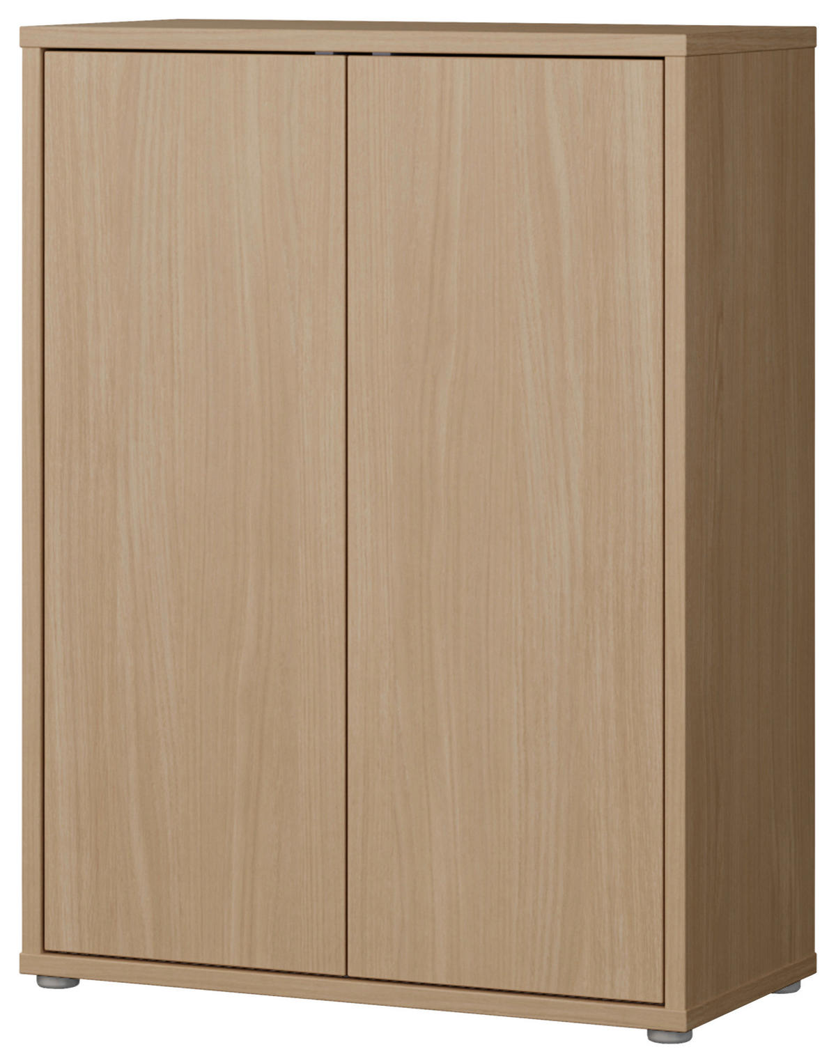 SCHUHSCHRANK 74,5/99,1/34,9 cm  - Eichefarben/Grau, MODERN, Holzwerkstoff/Kunststoff (74,5/99,1/34,9cm) - Carryhome