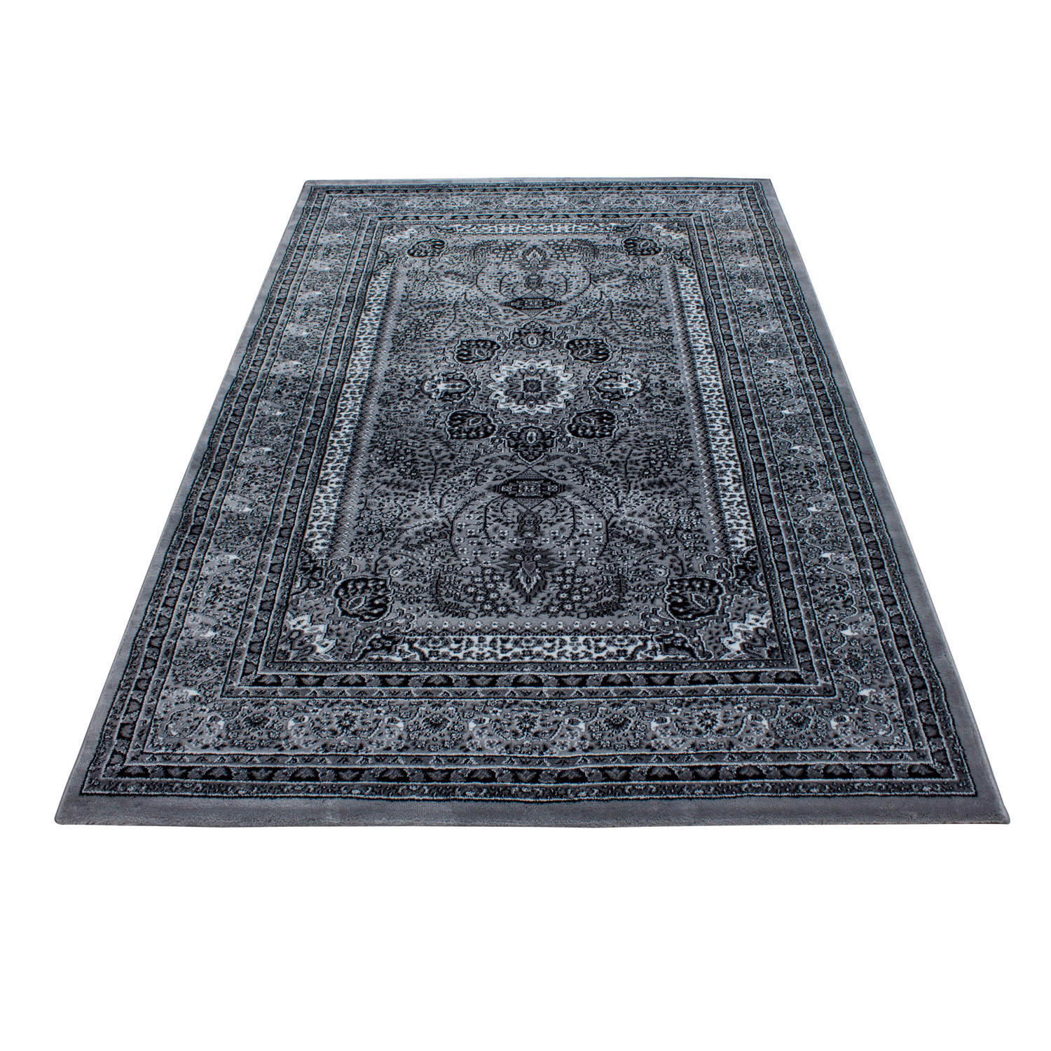WEBTEPPICH Wohnzimmer 160/230 cm Marrakesh Grau rechteckig  - Grau, KONVENTIONELL, Textil (160/230cm) - Ayyildiz 