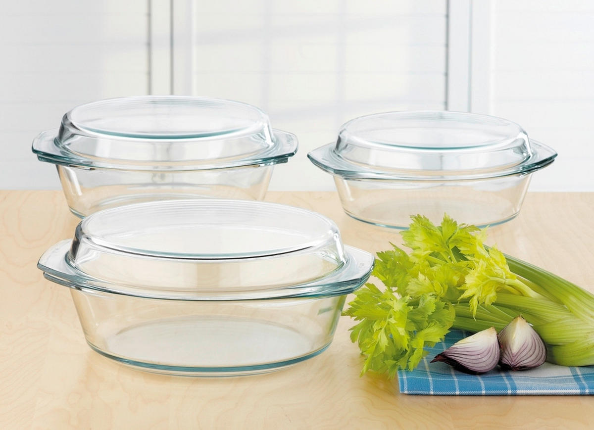 PEKAČ   3.5 l  - providno, Osnovno, staklo (26,8/11,8cm)