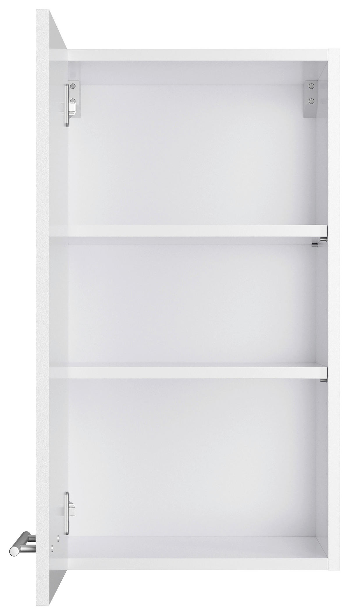 KÜCHENBLOCK 270 cm   in Weiß  - Edelstahlfarben/Anthrazit, Basics, Holzwerkstoff/Metall (270cm) - Optifit