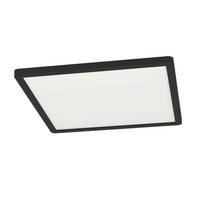 LED-PANEEL Rovito-Z 29,5/29,5/2,5 cm   - Schwarz/Weiß, Basics (29,5/29,5/2,5cm) - Eglo