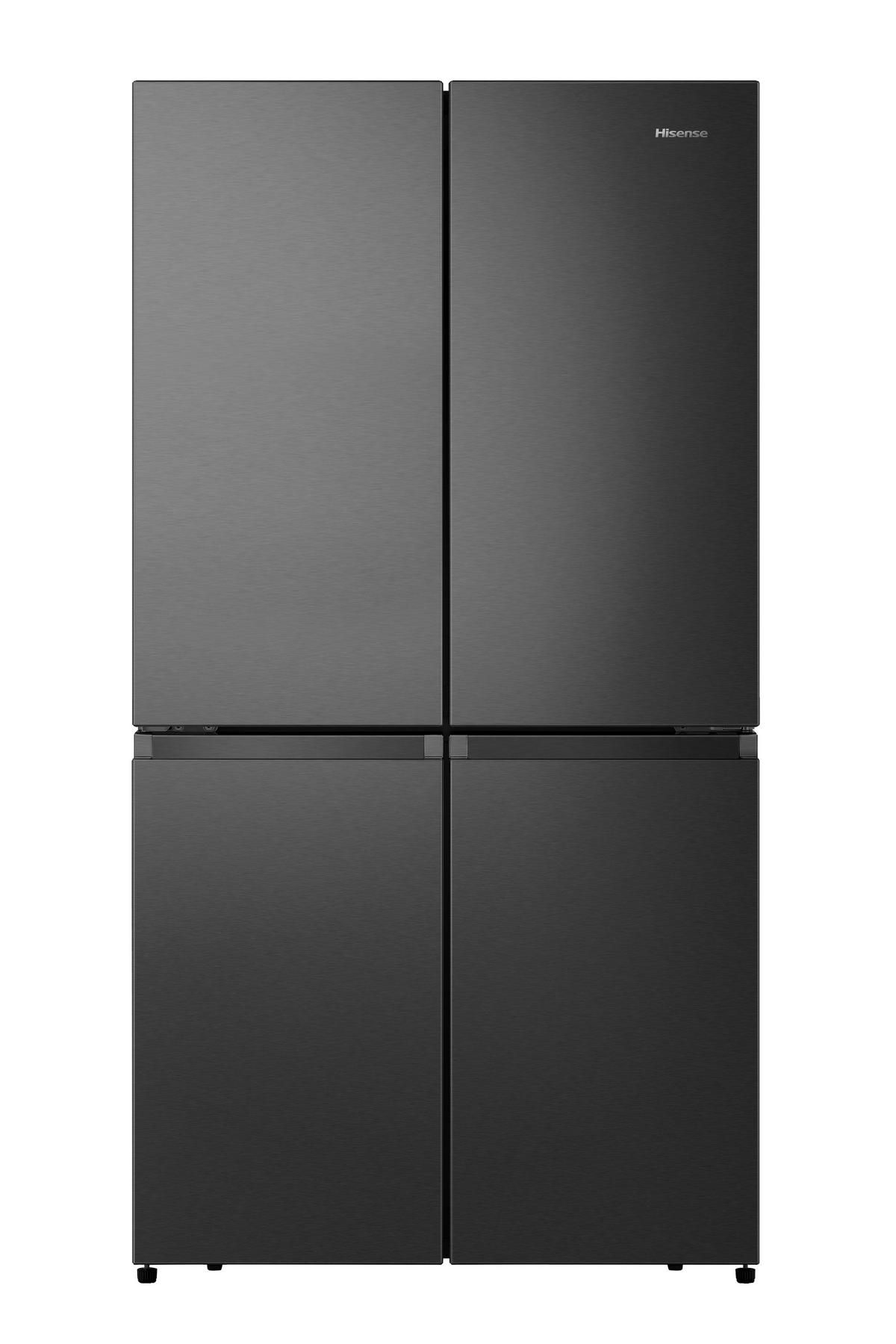 MULTI-DOOR 91,2/178,5/72,5 cm RQ758N4SAFE  - Schwarz, MODERN, Metall (91,2/178,5/72,5cm) - Hisense