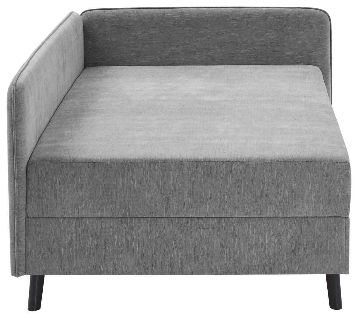 BOXBETT 90/200 cm  in Grau  - Schwarz/Grau, Design, Holz/Textil (90/200cm) - Boxxx