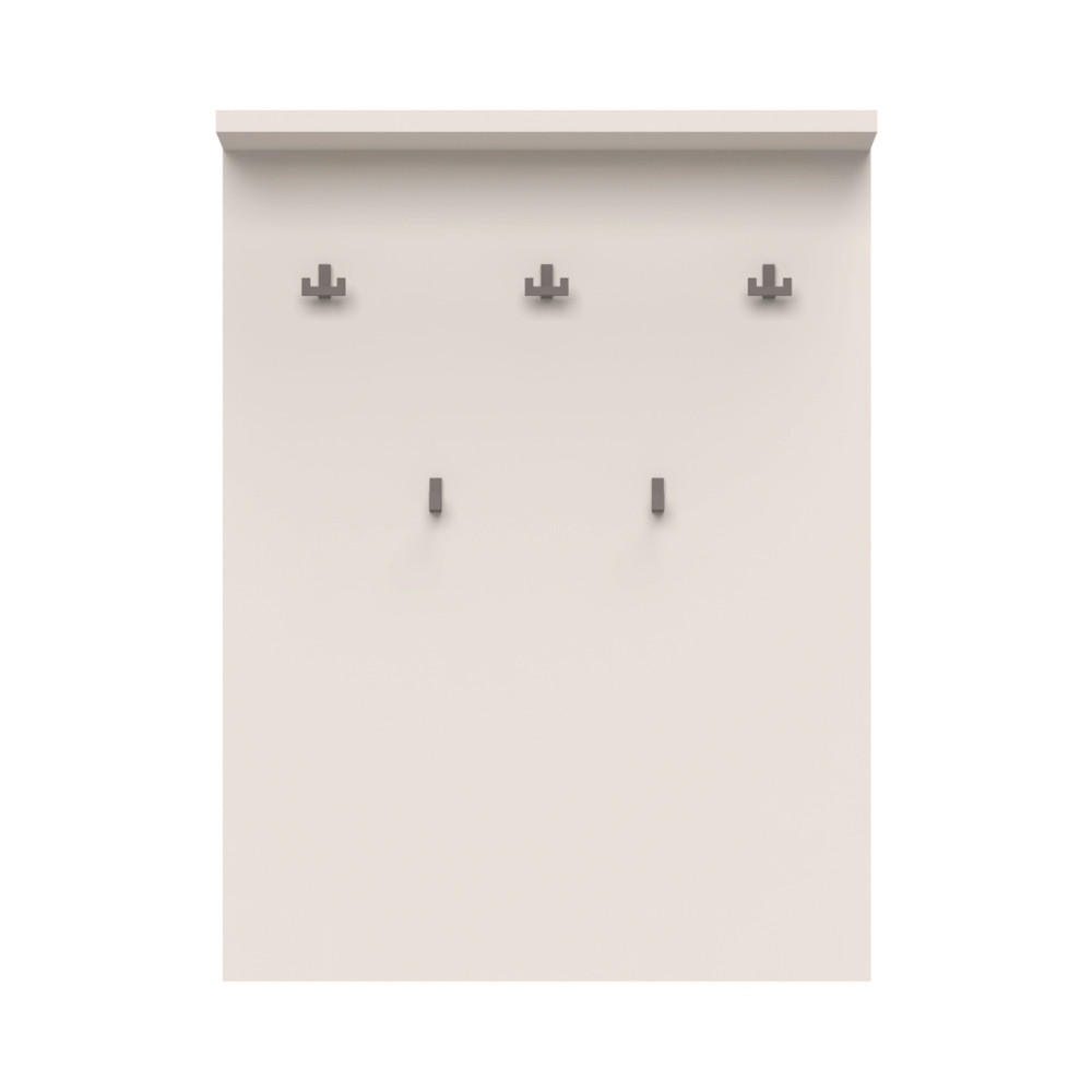 PANEL ZA ODLAGANJE KAPUTA  kašmir   metal, pločasti materijal  - kašmir, Moderno, metal/pločasti materijal (76/100/17cm) - Voleo