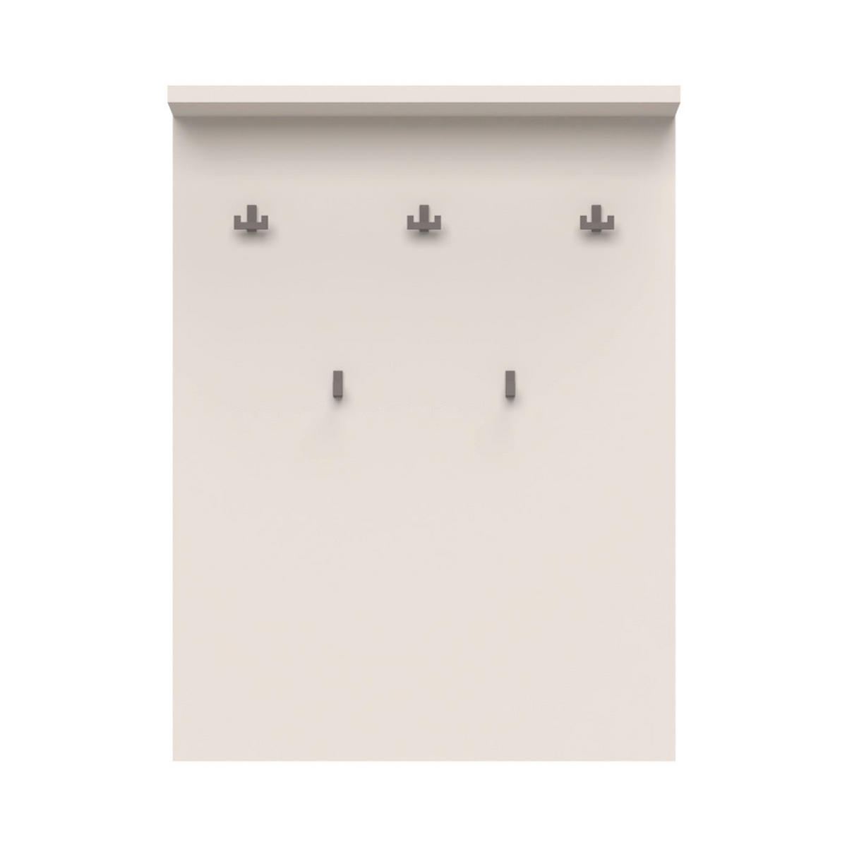 PANEL ZA ODLAGANJE KAPUTA  kašmir   metal, pločasti materijal  - kašmir, Moderno, metal/pločasti materijal (76/100/17cm) - Voleo