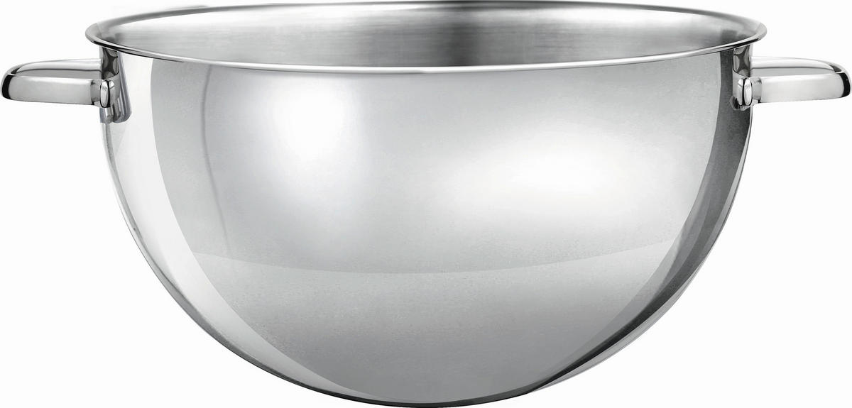 RÜHRSCHÜSSEL - Silberfarben, Basics, Metall (4l) - Kelomat