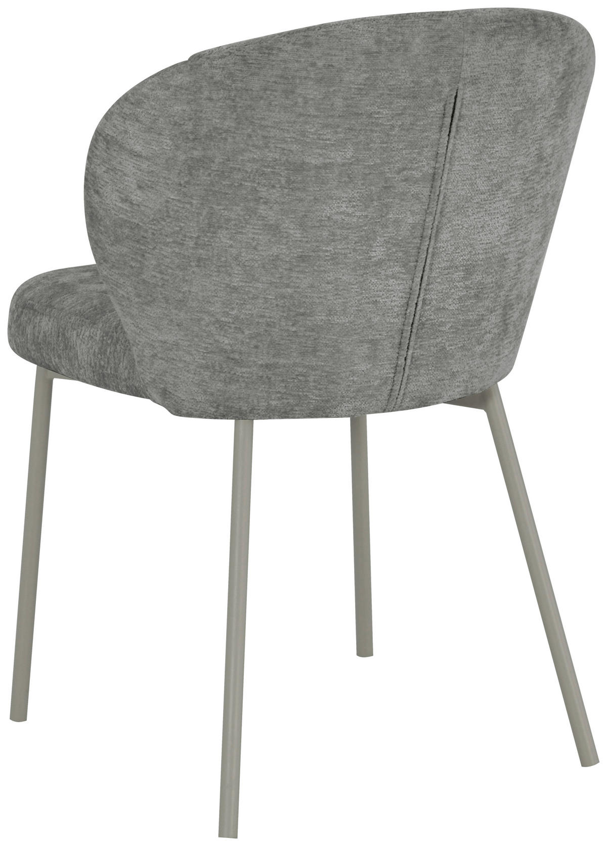 ŽIDLE, šedá - šedá, Moderní, kov/dřevo (55/79/59cm) - P & B