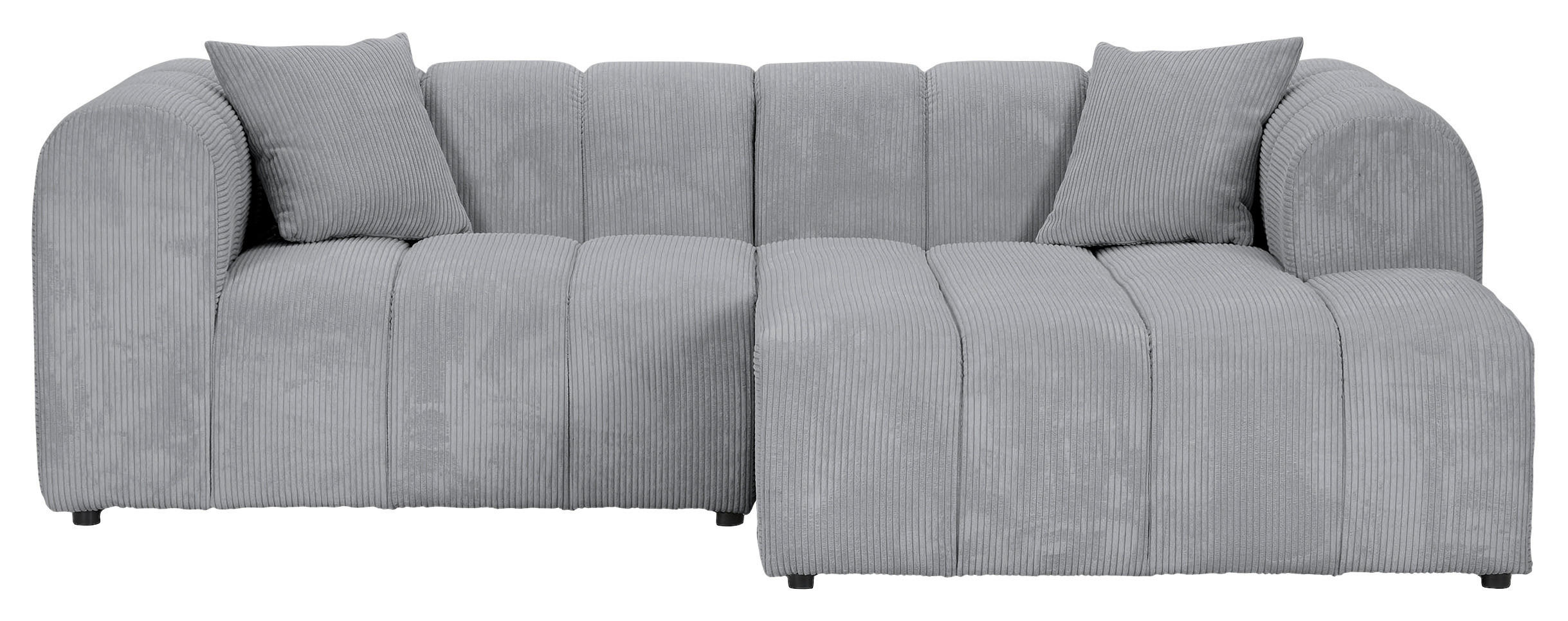 Carryhome Ecksofa Hellgrau 250x162 cm
