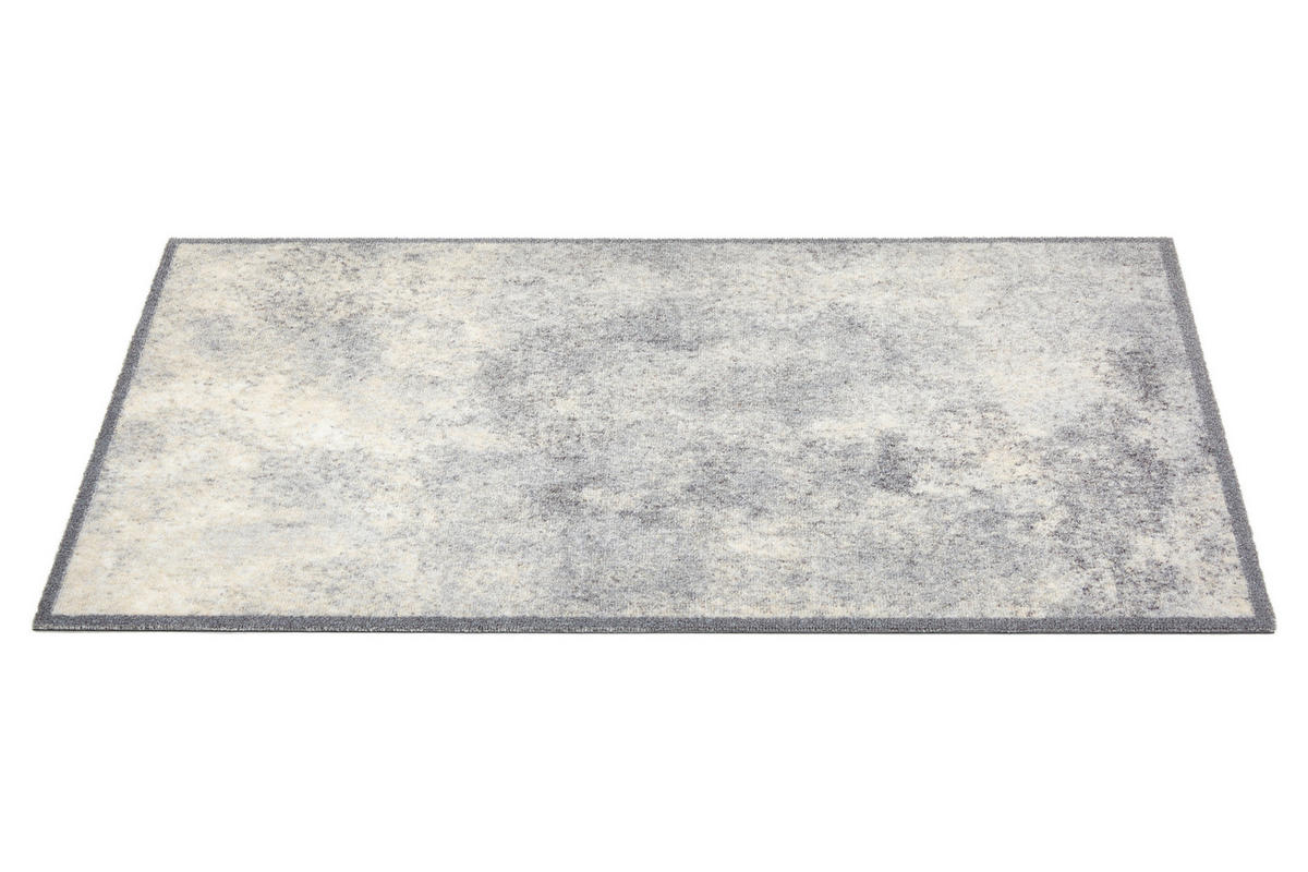 FUßMATTE  66/110 cm  Grau, Weiß  - Weiß/Grau, Design, Textil (66/110cm) - Esposa