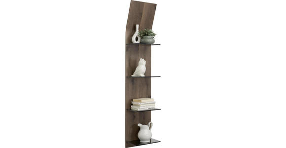 WANDPANEEL 32,5/158,4/23,5 cm - Eichefarben, Design, Glas/Holz (32,5/158,4/23,5cm) - Moderano