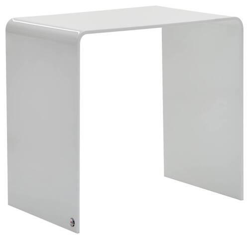 XXXL ODKLÁDACÍ STOLEK, bílá, plast, 44/29,5/42,5 cm