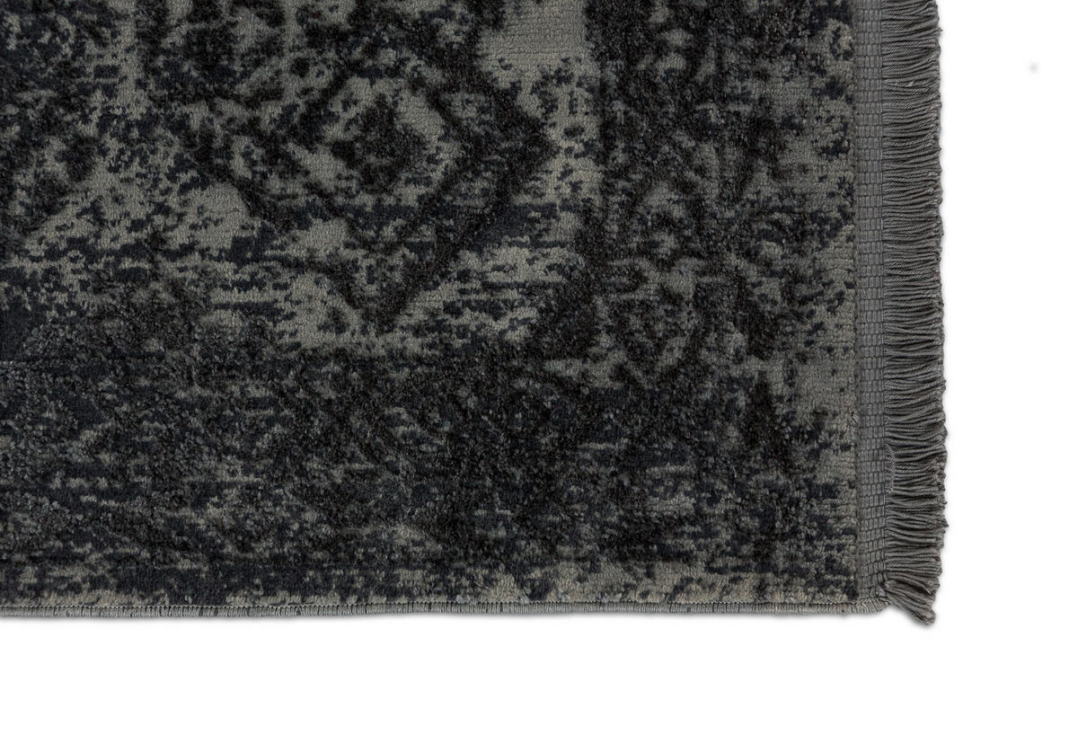 WEBTEPPICH 200/290 cm Velvet 6665/59 D.192 040 Anthrazit  - Anthrazit, Basics, Textil (200/290cm) - Schöner Wohnen