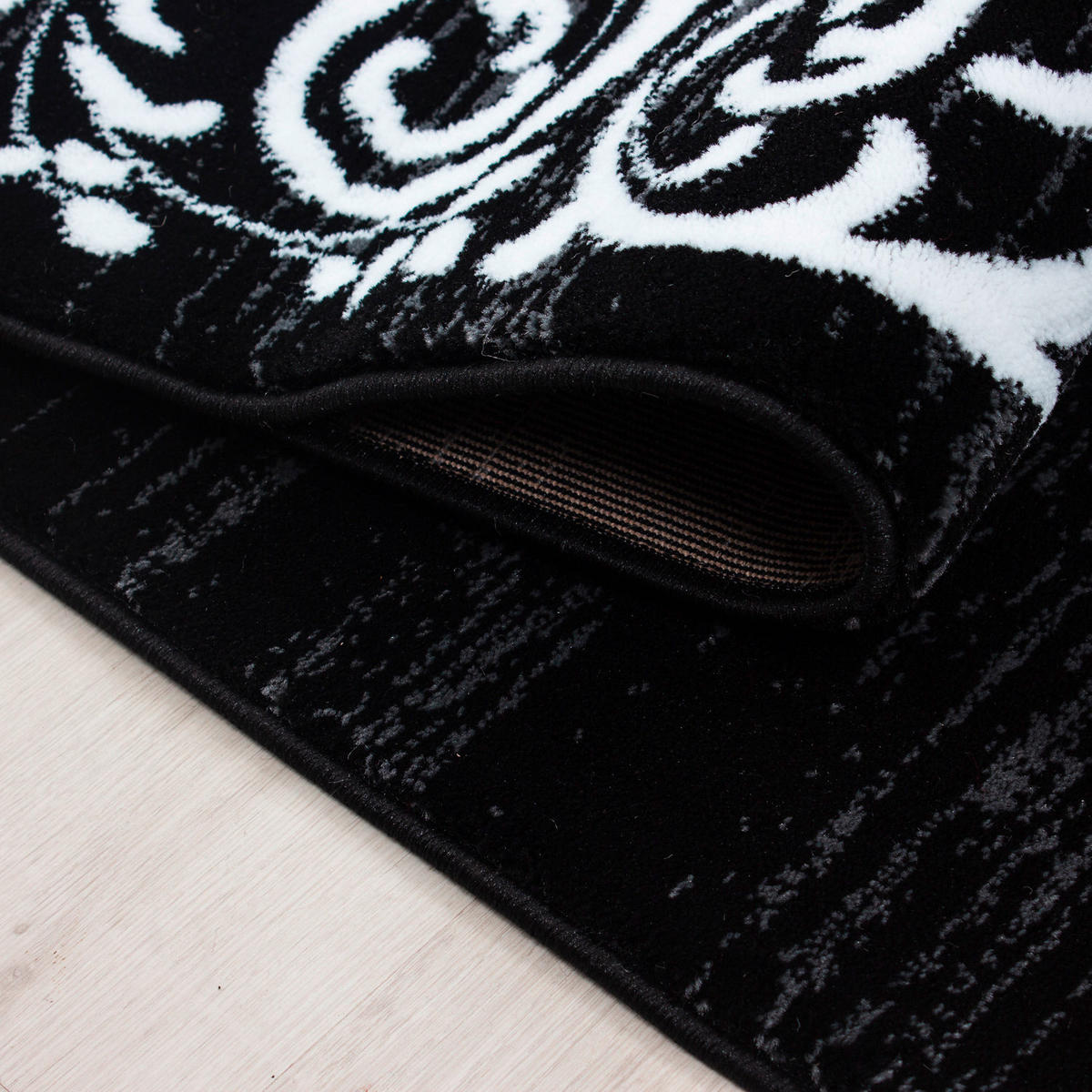 FLACHWEBETEPPICH 240/340 cm Miami Schwarz  - Schwarz, Design, Textil (240/340cm) - Novel